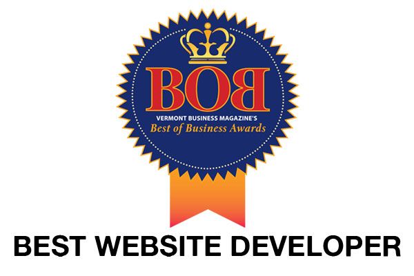 Eternity Wins Vermont Business Magazine's Best Website Developer Award 2020