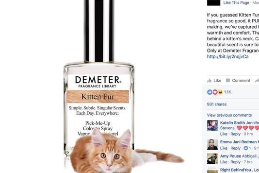 Our Client Demeter Fragrance is featured in USA TODAY