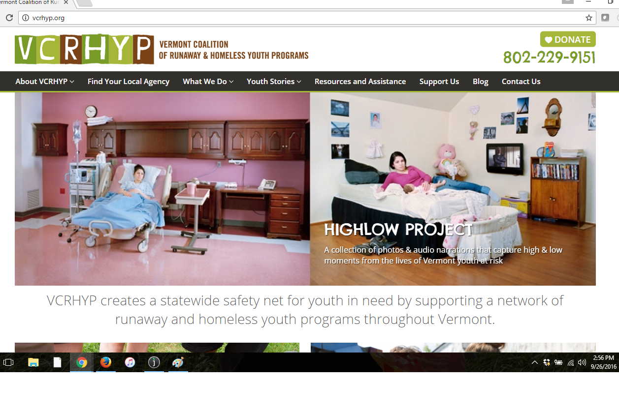 Website Launch:  VCRHYP