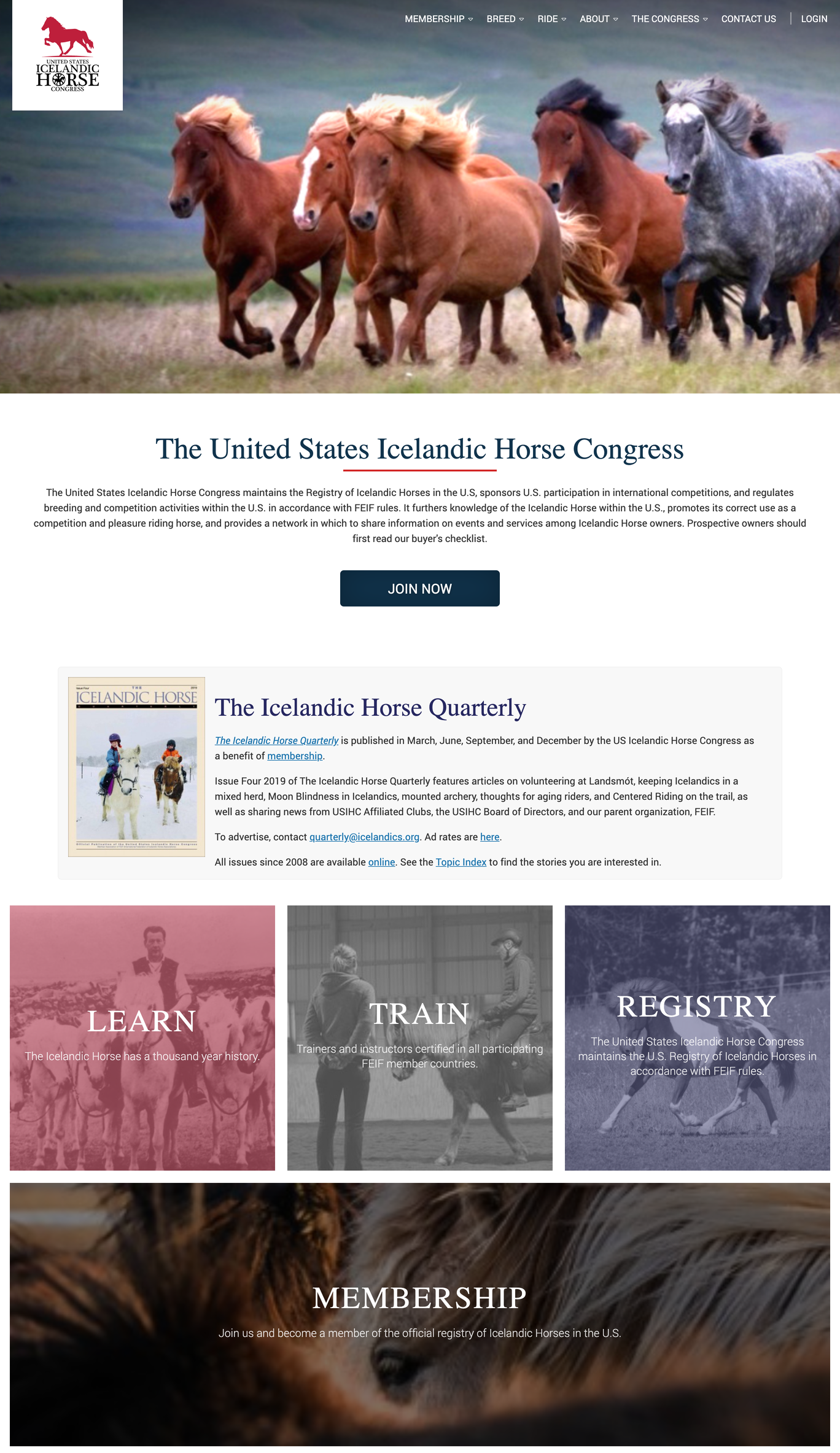 The United States Icelandic Horse Congress