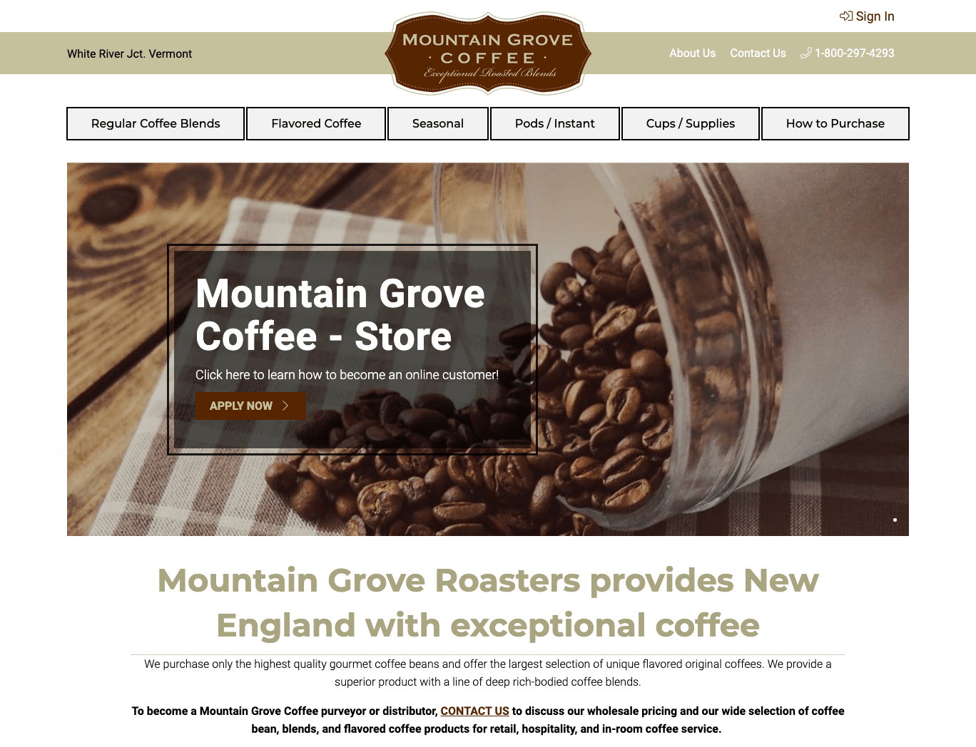 Mountain Grove Coffee