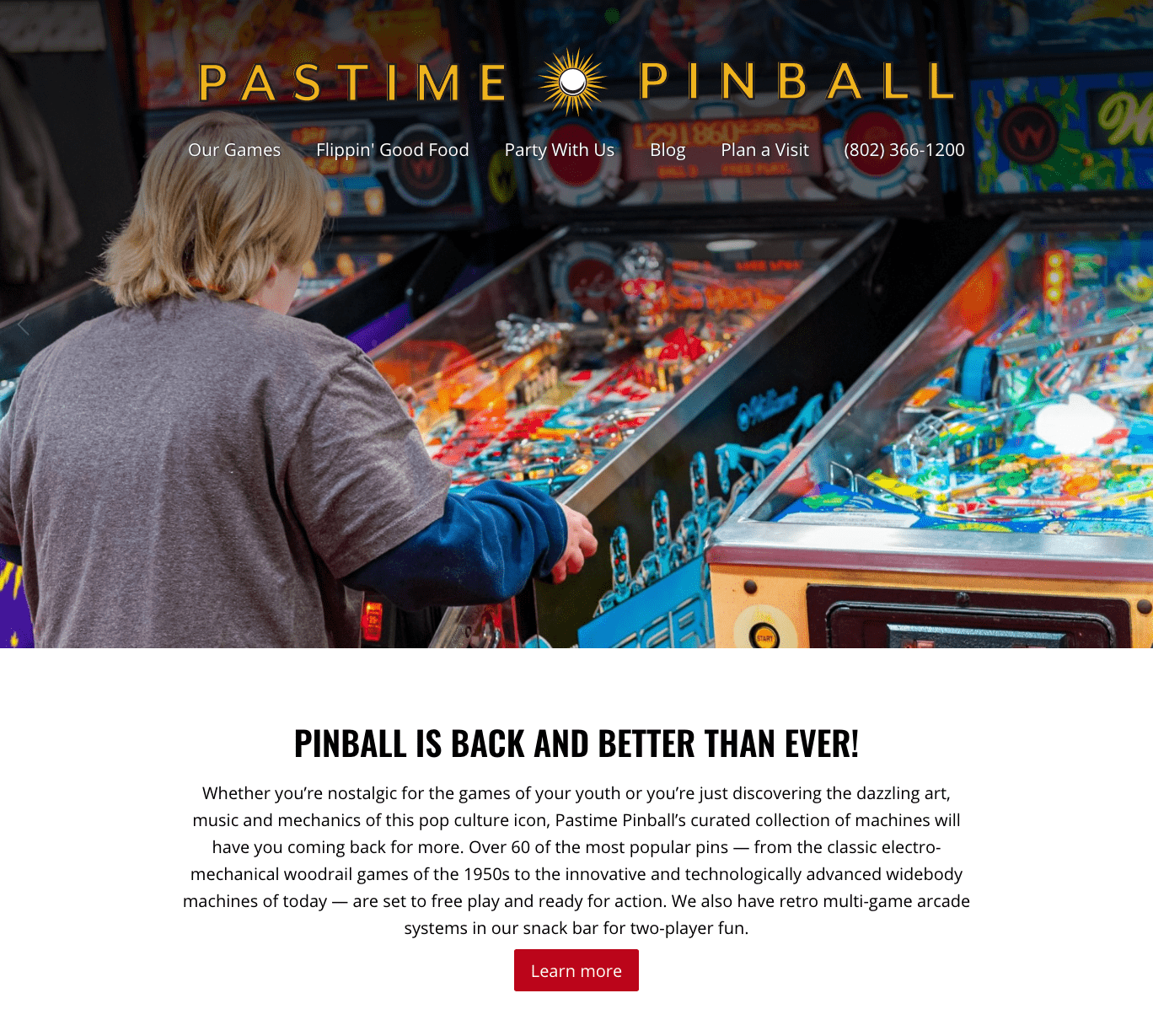Pastime Pinball