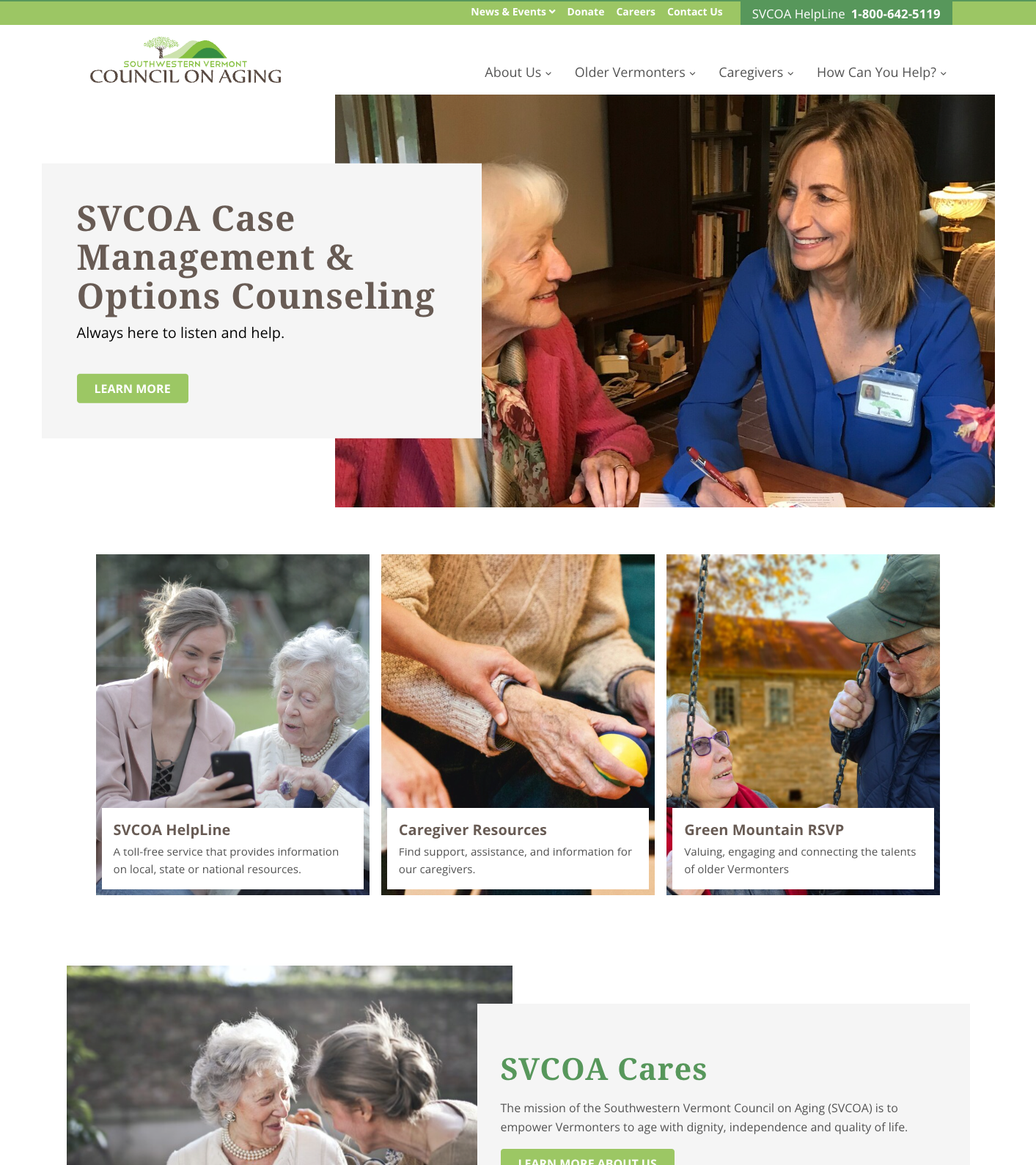 SVCOA Homepage