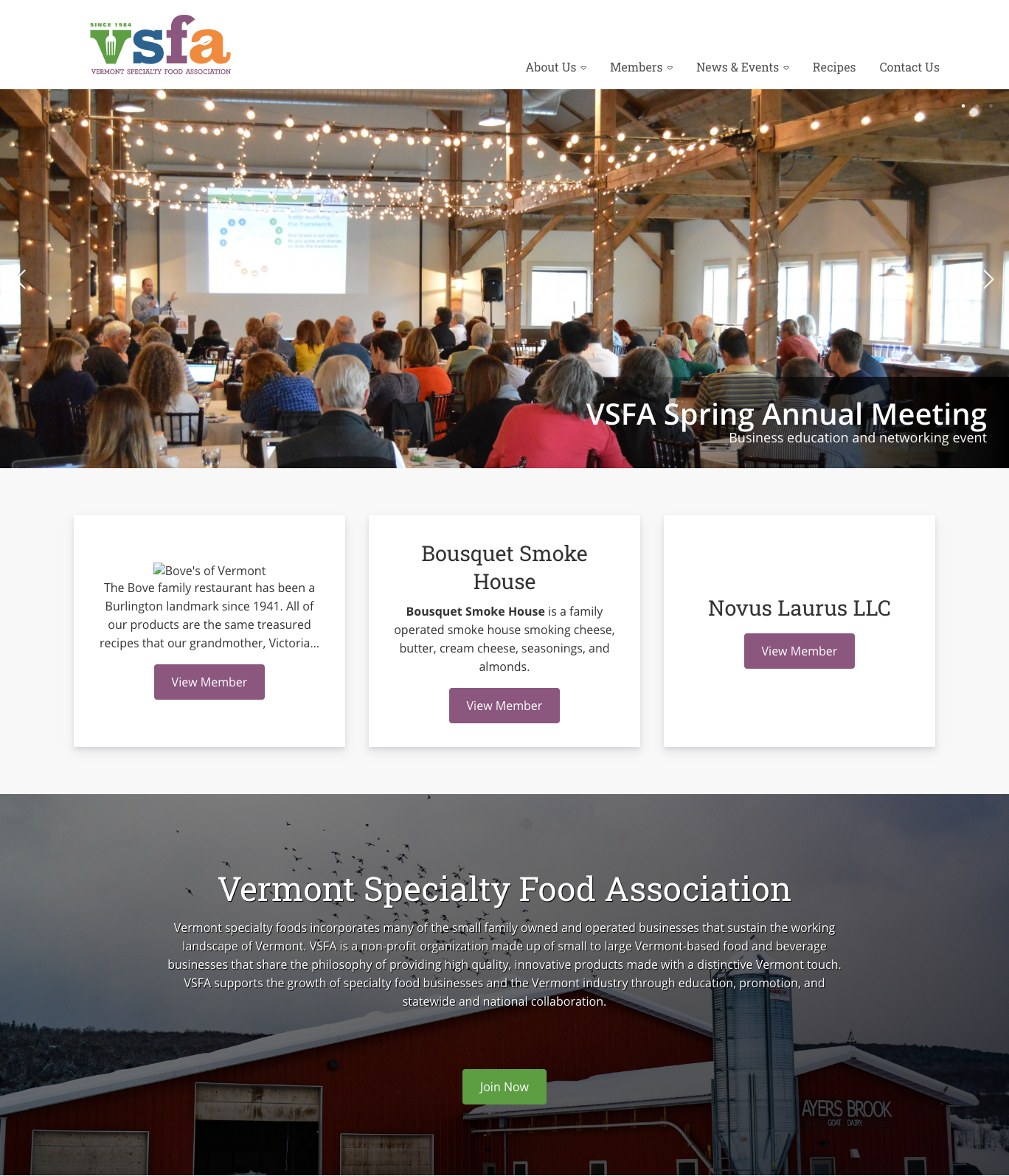Vermont Specialty Food Association