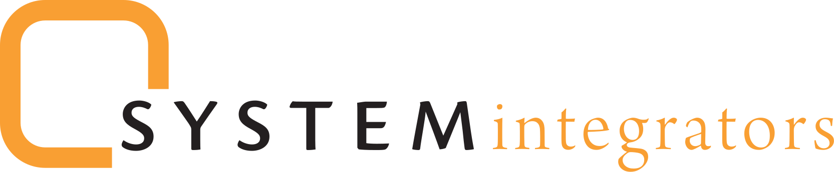 Logo of a company featuring the word "SYSTEM" in bold with an orange background.