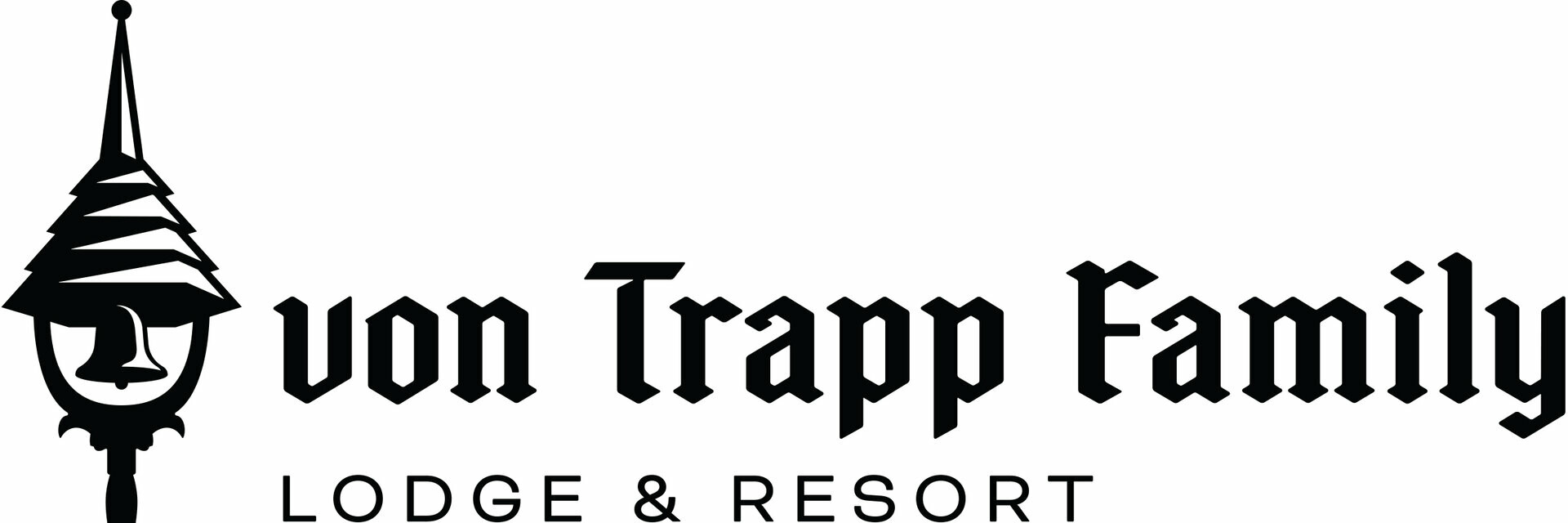 Logo of von Trapp Family Lodge & Resort featuring a bell tower design.