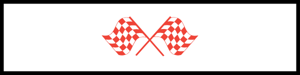 red checkered racing flags