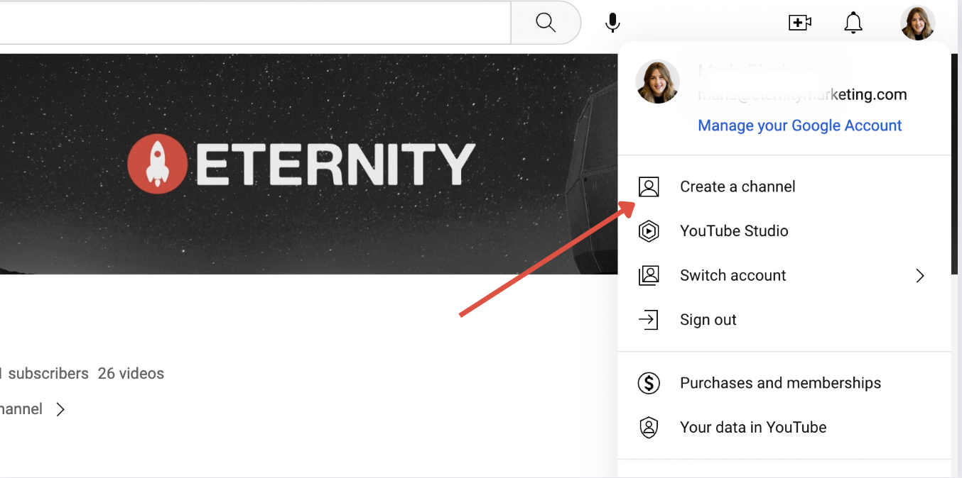 A Simple Guide To Creating A YouTube Channel For Your Brand Eternity   YoutubeCreateChannel 